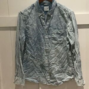American Eagle men’s acid wash jeans shirt size XL